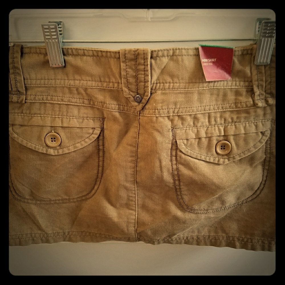 Mossimo Curduroy Mini Skirt